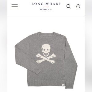 Long Wharf Bonny Pirate Sweater, M